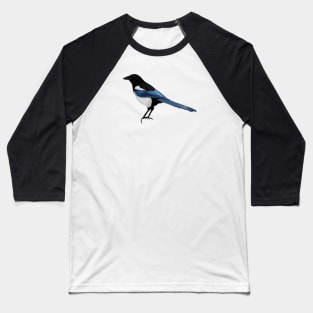 Magpie Bird Watching Birding Ornithologist Gift Baseball T-Shirt